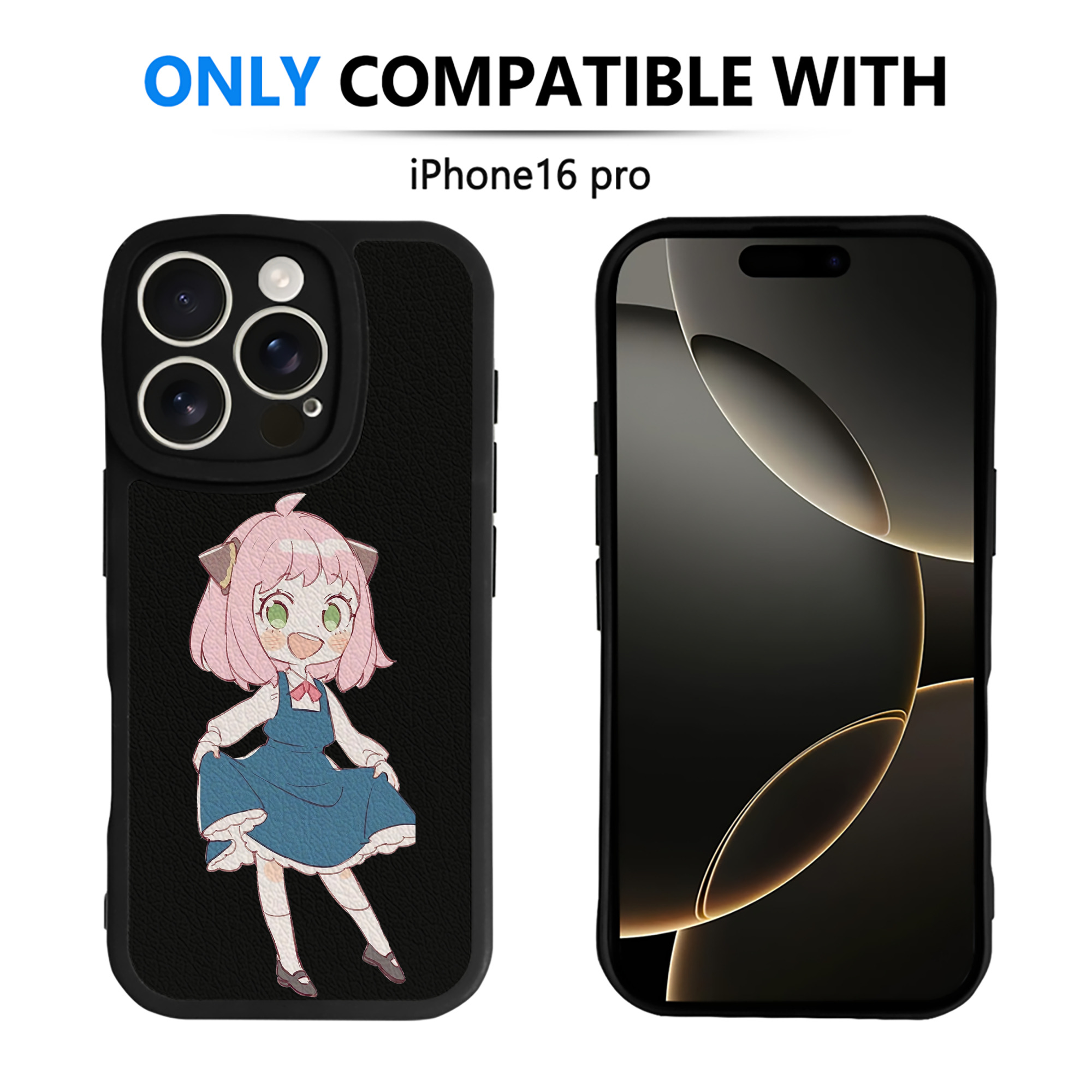 （画像用） SPY×FAMILY间谍家家酒 【iPhone 16シリーズ対応】シリコンスマホケース（レザー調） 材質：シリコン